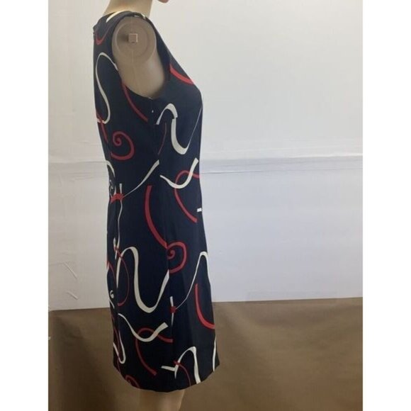 AGB Women’s Mini Dress Size 4 Black/red Sleeveless Casual Zip Pre Owned - Picture 13 of 15